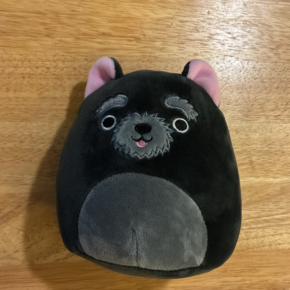 3” Squishmallows Grey Wolf Plush Toy